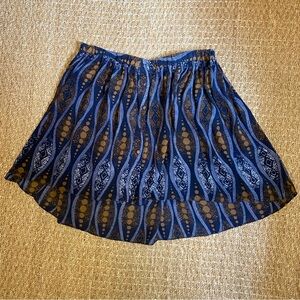 Club Monaco Silk Mini Skirt